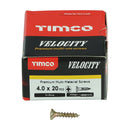 TIMCO Screws TIMCO Velocity Premium Multi-Use Countersunk Gold Woodscrews