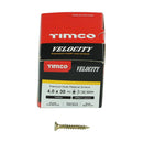 TIMCO Screws TIMCO Velocity Premium Multi-Use Countersunk Gold Woodscrews
