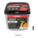 TIMCO Screws TIMCO Velocity Premium Multi-Use Countersunk Gold Woodscrews