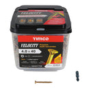 TIMCO Screws TIMCO Velocity Premium Multi-Use Countersunk Gold Woodscrews