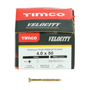 TIMCO Screws TIMCO Velocity Premium Multi-Use Countersunk Gold Woodscrews