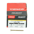 TIMCO Screws TIMCO Velocity Premium Multi-Use Countersunk Gold Woodscrews