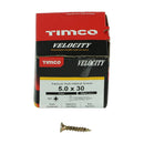 TIMCO Screws TIMCO Velocity Premium Multi-Use Countersunk Gold Woodscrews