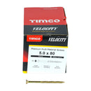 TIMCO Screws TIMCO Velocity Premium Multi-Use Countersunk Gold Woodscrews
