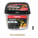 TIMCO Screws TIMCO Velocity Premium Multi-Use Countersunk Gold Woodscrews
