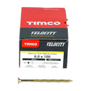 TIMCO Screws TIMCO Velocity Premium Multi-Use Countersunk Gold Woodscrews