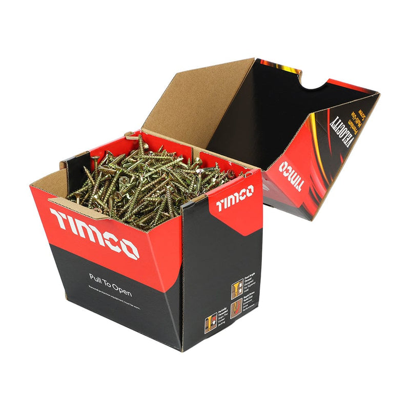 TIMCO Screws TIMCO Velocity Premium Multi-Use Countersunk Gold Woodscrews - Industry Packs