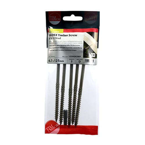 TIMCO Screws TIMCO Wafer Head Exterior Green Timber Screws