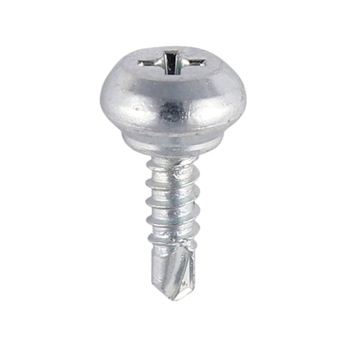 TIMCO Screws TIMCO Weather Bar Screws Nipple Head PH Self-Tapping Thread Self-Drilling Point Zinc - 4.0 x 13