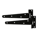 TIMCO Security & Ironmongery 10" / 1 / TIMbag TIMCO Light Tee Hinges Black