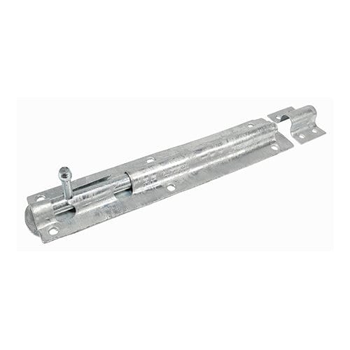 TIMCO Security & Ironmongery 10" / Plain Bag TIMCO Straight Tower Bolt Hot Dipped Galvanised