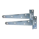 TIMCO Security & Ironmongery 10" / TIMbag TIMCO Light Tee Hinges Zinc