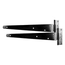 TIMCO Security & Ironmongery 10" / TIMbag TIMCO Medium Tee Hinges Black