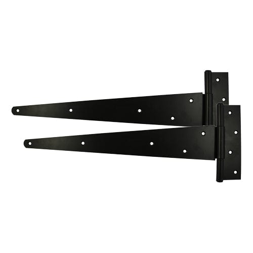 TIMCO Security & Ironmongery 10" / TIMbag TIMCO Strong Tee Hinges Black