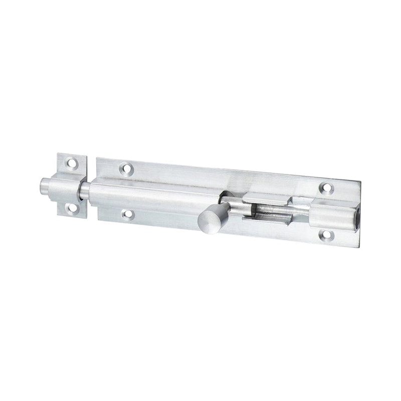 TIMCO Security & Ironmongery 100 x 25mm TIMCO Straight Barrel Bolt Satin Chrome