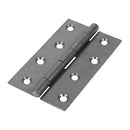 TIMCO Security & Ironmongery 100 x 58 TIMCO Uncranked Butt Hinges (5050) Steel Self Colour