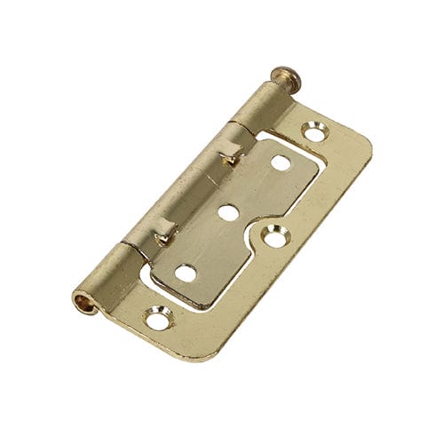 TIMCO Security & Ironmongery 100 x 66 TIMCO Hurlinge Hinges Loose Pin (104Z) Steel Electro Brass