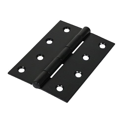TIMCO Security & Ironmongery 100 x 70 TIMCO Butt Hinges Fixed Pin (1838) Steel Black