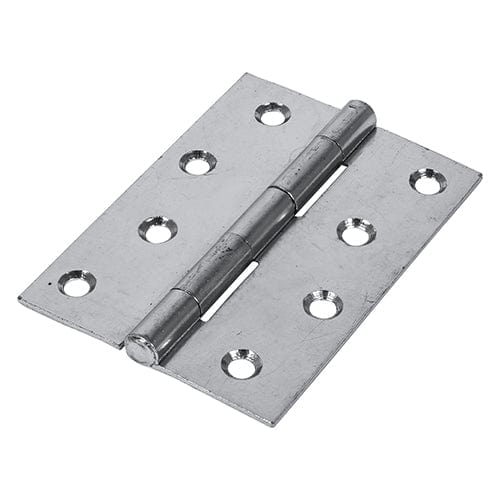 TIMCO Security & Ironmongery 100 x 70 TIMCO Butt Hinges Fixed Pin (1838) Steel Silver