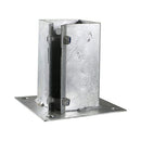 TIMCO Security & Ironmongery 100mm TIMCO Bolt Down Post Support Bolt Secure Hot Dipped Galvanised