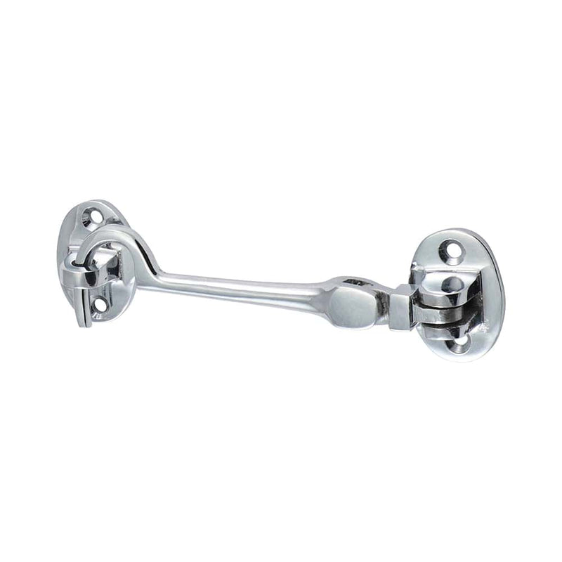 TIMCO Security & Ironmongery 100mm TIMCO Cabin Hook Polished Chrome
