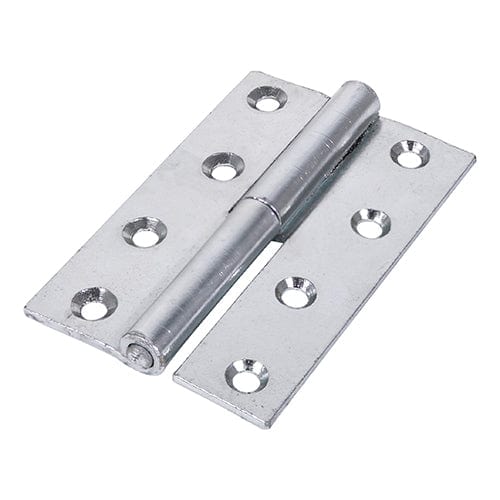 TIMCO Security & Ironmongery 101 x 63 TIMCO Lift Off Hinges (457) Left Hand Steel Silver
