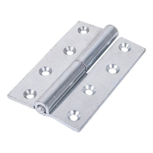 TIMCO Security & Ironmongery 101 x 63 TIMCO Lift Off Hinges (457) Right Hand Steel Silver