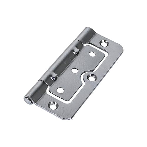 TIMCO Security & Ironmongery 101 x 66 TIMCO Hurlinge Hinges Fixed Pin (104) Steel Polished Chrome