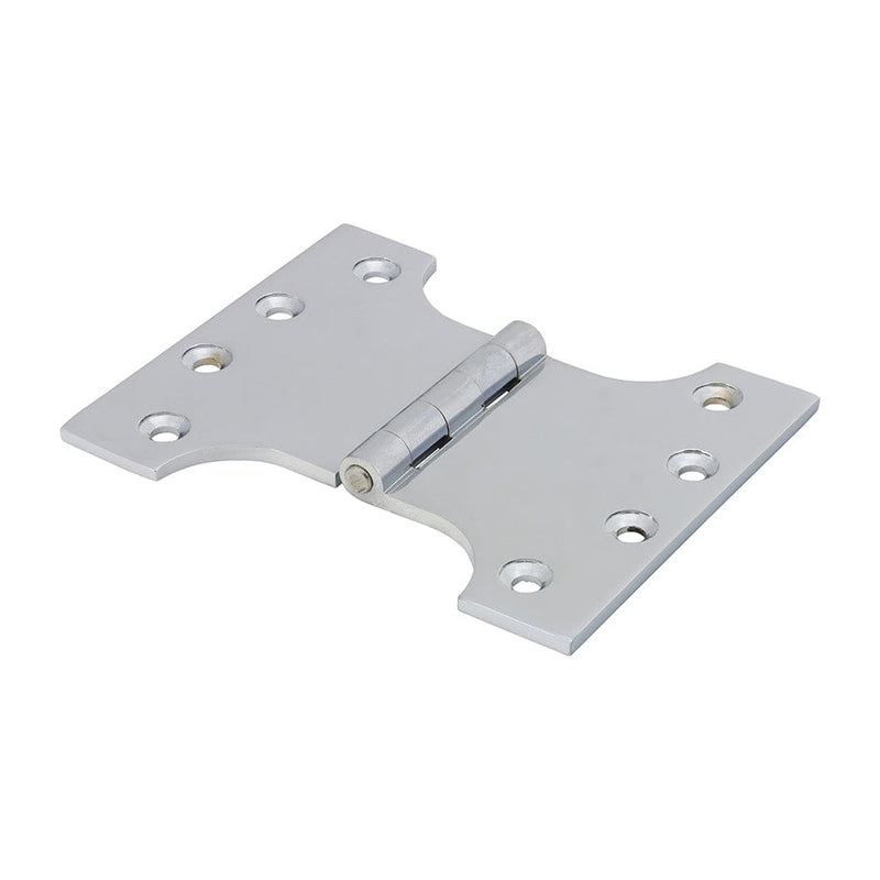 TIMCO Security & Ironmongery 102 x 125 TIMCO Parliament Brass Hinges Polished Chrome