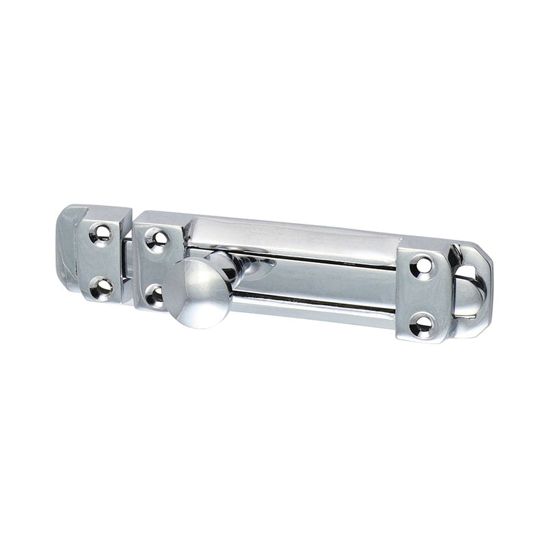 TIMCO Security & Ironmongery 110 x 25mm TIMCO Contract Flat Section Bolt Polished Chrome