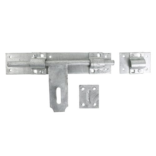 TIMCO Security & Ironmongery 12" TIMCO Heavy Cross Pattern Door Bolt Hot Dipped Galvanised