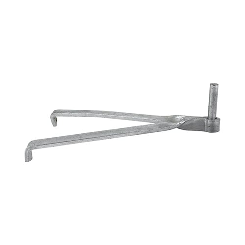 TIMCO Security & Ironmongery 12mm TIMCO Gate Hinge Hooks To Build Double Brick Hot Dipped Galvanised