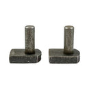 TIMCO Security & Ironmongery 12mm TIMCO Gate Hinge Hooks to Weld Self Coloured