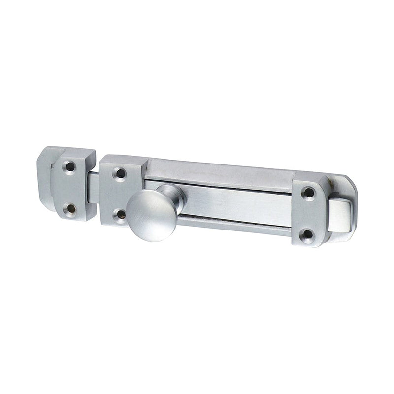 TIMCO Security & Ironmongery 135 x 30mm TIMCO Contract Flat Section Bolt Satin Chrome