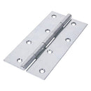 TIMCO Security & Ironmongery 150 x 75 TIMCO Uncranked Butt Hinges (5050) Steel Silver