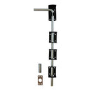 TIMCO Security & Ironmongery 18" / Plain Bag TIMCO Garage Drop Down Bolt Black