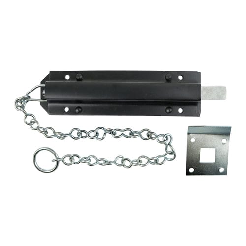 TIMCO Security & Ironmongery 18" / TIMbag TIMCO Spring Chain Bolt Black