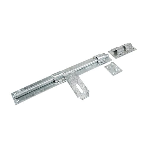 TIMCO Security & Ironmongery 18" TIMCO Heavy Cross Pattern Door Bolt Hot Dipped Galvanised