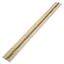 TIMCO Security & Ironmongery 1800 x 25 TIMCO Piano Hinges Steel Electro Brass
