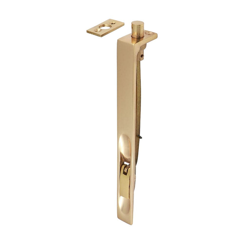 TIMCO Security & Ironmongery 200 x 19mm TIMCO Lever Action Flush Bolt Polished Brass