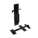 TIMCO Security & Ironmongery 205 x 45mm / Plain Bag TIMCO Suffolk Latch Medium Duty Black