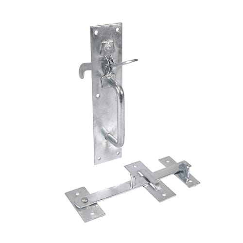 TIMCO Security & Ironmongery 205 x 45mm / Plain Bag TIMCO Suffolk Latch Medium Duty Hot Dipped Galvanised