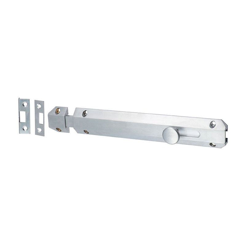TIMCO Security & Ironmongery 210 x 35mm TIMCO Architectural Flat Section Bolt Satin Chrome