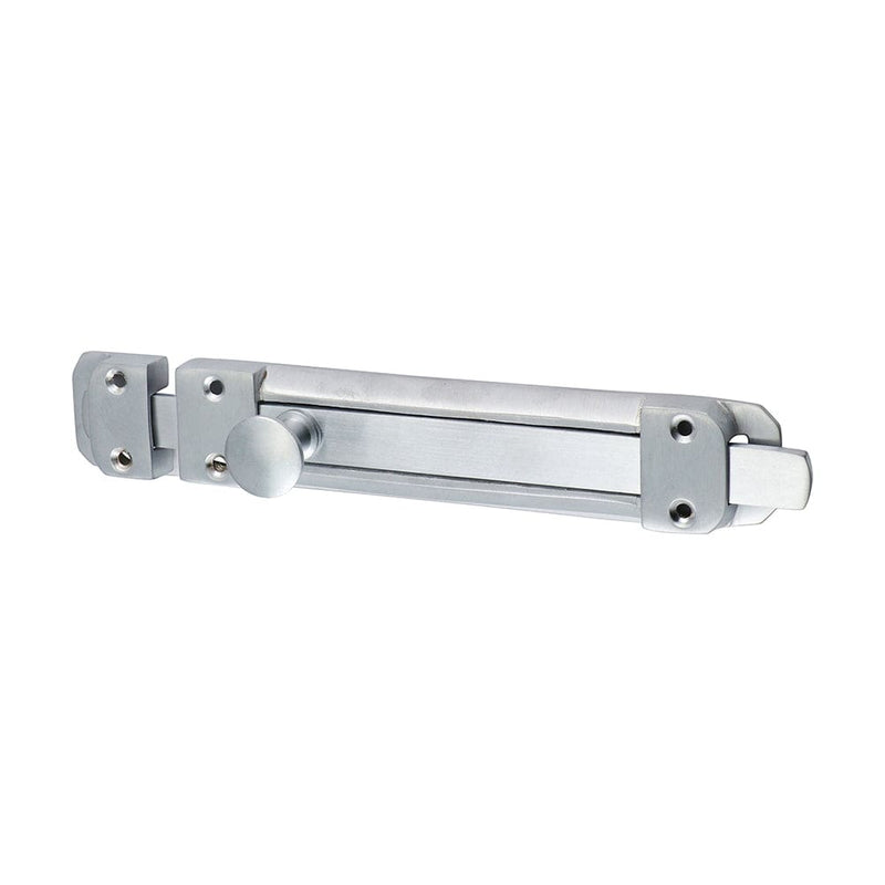 TIMCO Security & Ironmongery 210 x 35mm TIMCO Contract Flat Section Bolt Satin Chrome