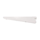 TIMCO Security & Ironmongery 220mm TIMCO Twin Slot Shelf Bracket White