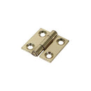 TIMCO Security & Ironmongery 25 x 25 TIMCO Butt Hinges Fixed Pin (1838) Steel Electro Brass