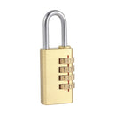 TIMCO Security & Ironmongery 28mm TIMCO Brass Combination Padlock