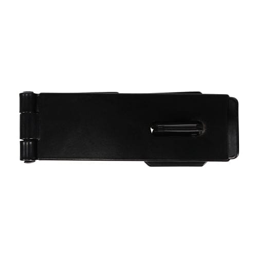 TIMCO Security & Ironmongery 3" / Plain Bag TIMCO Hasp & Staple Safety Pattern Black