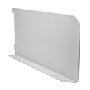 TIMCO Security & Ironmongery 300mm TIMCO Twin Slot Shelf End White