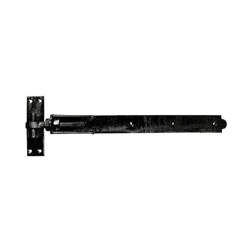 TIMCO Security & Ironmongery 350mm TIMCO Adjustable Band & Hook on Plates Hinges Black